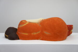 "Sleeping Woman in Orange Dress" 2013