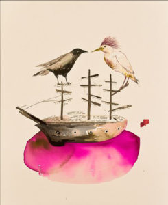 “Stranded: Raven and Egret” 2010