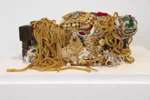 “Gold Entangled on Cot” 2025