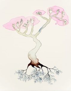 "Pink bonsai" 2007