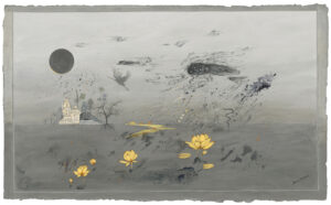 “Vibrating Ink 17a” 2025